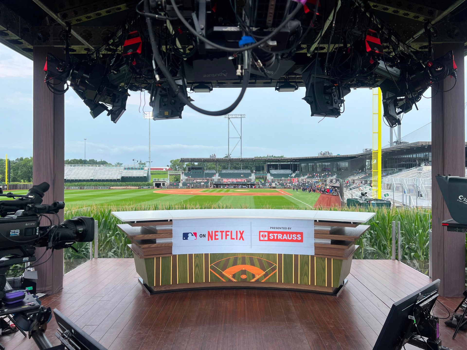 NETFLIX FIELD OF DREAMS — Dyersville, Iowa