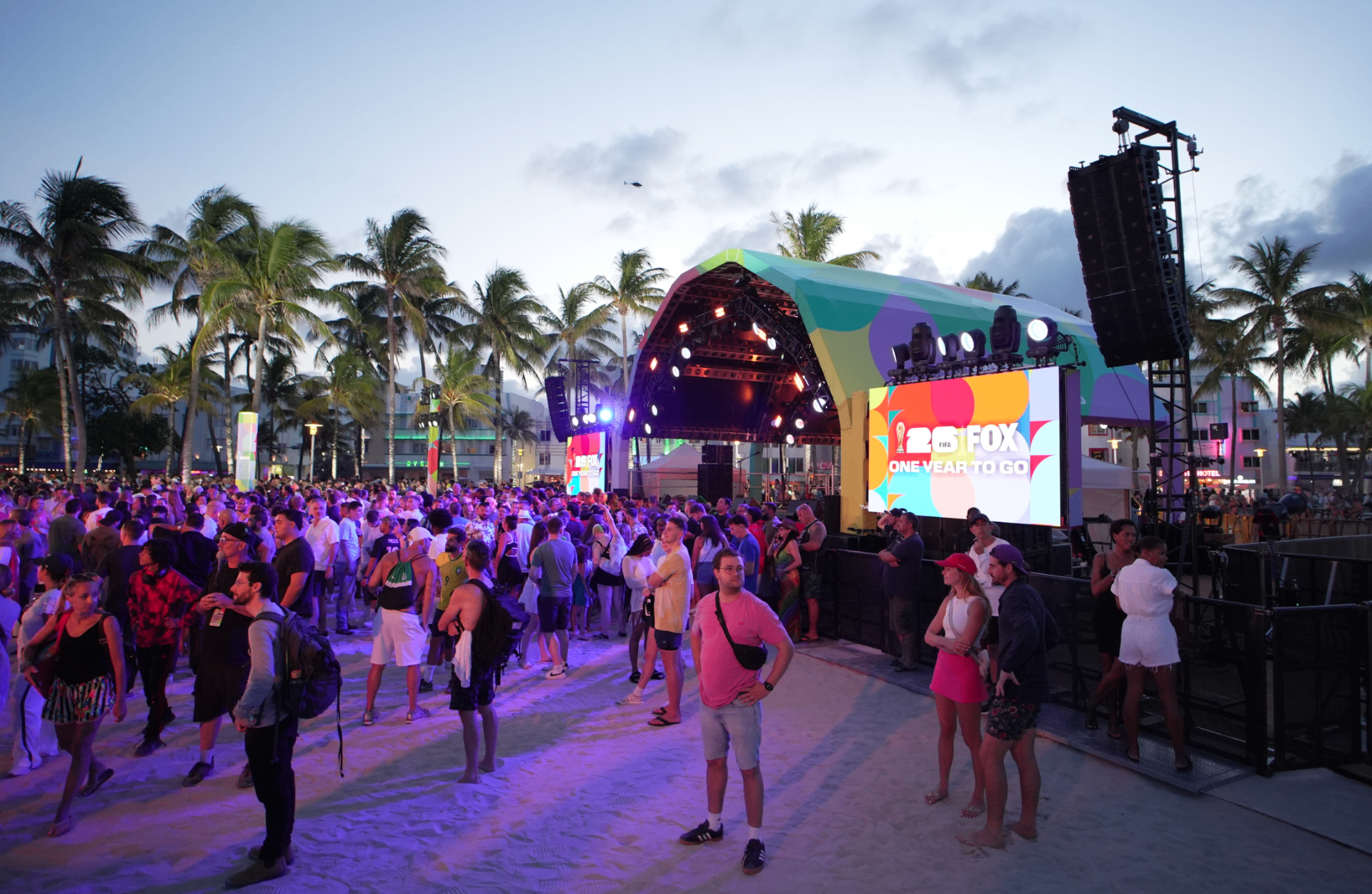 FIFA One Year To Go — Miami, Florida